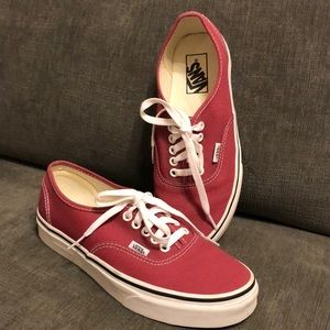 Vans Authentic Maroon shoes